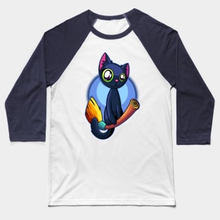 Witch's Familiar Baseball T-Shirt